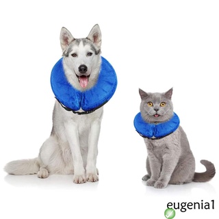Bay-pet - Collar inflable con hebilla ajustable, herramienta protectora de recuperación de cirugía para perros/gatos
