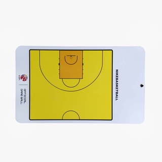 joinvelly - tablero de juego de borrar de doble cara para entrenar tácticas de baloncesto