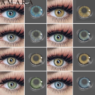 AMARA lente 1 par TWINKLE europa lentes de contacto de Color anual desechables lentes de contacto cosméticos Color de ojos