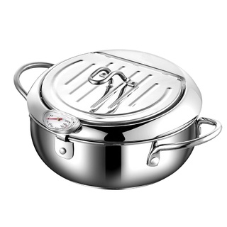 [Coci] Fryer con Filtro y control De Temperatura De acero inoxidable (1)