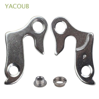 YACOUB with Screws Bike Rear Frame Mountain Road Bicycle Lug MTB Alloy Adapter Cycling Equipment Bike Dropouts Mech Gear Aluminum Outdoor Sports Derailleur Hanger Transmission Tail Hook/Multicolor