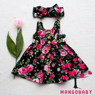 🤷‍♀️B0M-vestido Floral para bebé/niña/fiesta/boda/vestido Formal LxZc