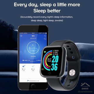 [envío En 24 horas]pulsera inteligente Y68 Compatible con llamada Bluetooth multifuncional impermeable reloj deportivo para adultos niños