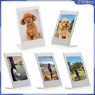 Photo Booth Frame 3" acrylic picture frames L style slanted frame for Fujifilm