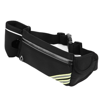 hermosas bolsas de cintura deportiva para botella, reflectante, ajustable, para correr