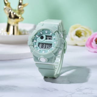 Reloj Digital electrónico multifuncional moda reloj Casual reloj de pulsera para mujeres niñas (7)