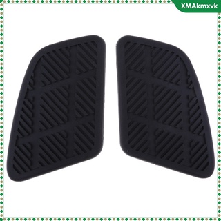 New Motorcycle Square Fuel Tank Traction Pads Gas Pad Knee Grip Protectors