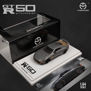 [modelo De coche] - 1/64 TM Nissan 50 aniversario limitado GTR50 R35 modelo de coche deportivo simulación de aleación modelo de coche decoración colección