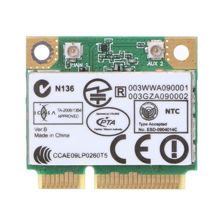 Yu [Listo STOCK] AR5B93 AR9283 Media Altura Mini PCI-E Inalámbrico Wlan WiFi Tarjeta 300Mpbs Para Atheros