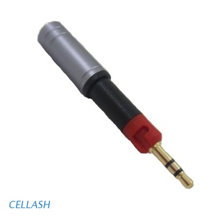 cellash 3.5mm adaptador de auriculares jack enchufe convertidor para audio-technica ath-m70x m40x m50x m60x para sennheiser- hd518 hd598 hd599 hd558 hd595 hd569 hd579
