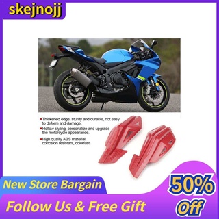 HONDA Skejnojj - Protector de mano para motocicleta (7/8 pulgadas, 22 mm, color rojo oscuro)