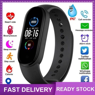 🎯 Reloj Inteligente M5/M6 fitpro Smart watch Fitness Tracker Podómetro Frecuencia cardíaca Monitor de presión arterial Bluetooth Deporte SmartBand