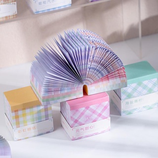 ✺400 hojas de papel de nota de cuadrícula ins japonés no pegajoso material de la cuenta de mano papel base papel adhesivo de alto valor