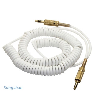 songs - cable auxiliar de audio de 3,5 mm para cable auxiliar estéreo enrollado para -marshall woburn inalámbrico