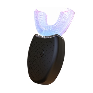 360 grados automático Sonic cepillo de dientes eléctrico tipo U cepillo de dientes de carga USB blanqueamiento de dientes impermeable cepillo de dientes eléctrico (1)