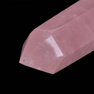 spef 100% roca natural rosa rosa cuarzo cristal punto de piedra varita curativa libre