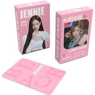 Kpop Jennie 55 Pcs Photocard Picture Card Set Kim Photobook Polarioid Foto Para Regalo Blink Niñas