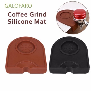 GALOFARO Manual Coffee Mat Espresso Coffee Silicone Pad Mat Accessories Barista Pen Tamper Holder Non-slip Latte Art Kitchen/Multicolor