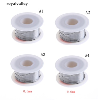 Royalvalley Solder Wire 0.3-0.6mm Flux Reel Tube Tin lead Rosin Core Soldering CO