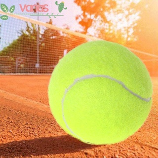 VANAS Durable Tennis Ball Playing Game Fluorescent Yellow Fibrous Felt Covered Outdoor Fun Professional Activity Beach Game Sport Tournament