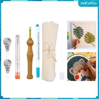 7 piezas diy bordado bolígrafos de tejer herramientas de costura enhebrador (1)