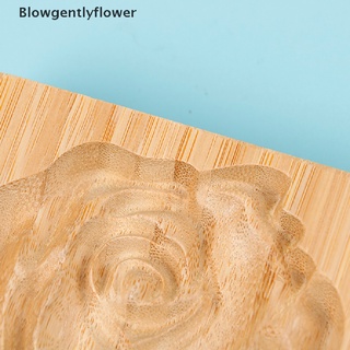 blowgentlyflower cortador de galletas provance rose cookie sello molde de madera sello decoración bgf (2)