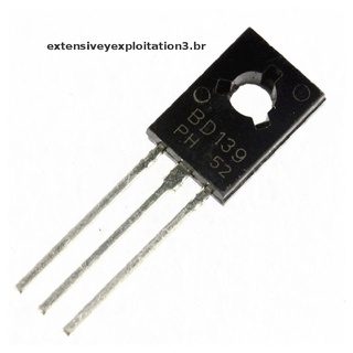 (extensivey Exploitation3.[br] 10 pzs Transistor Npn semconductor Bd139 1.5a/80v To-126