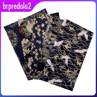 Brpredolo2 5pzs tela De algodón Para Costura tejido tejido tejido tejido floral