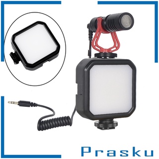 [PRASKU] Rgb LED luz de relleno adecuada regulable 7W a todo Color portátil Type-c Mix (3)