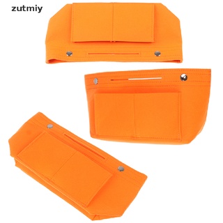 [zutmiy] bolso organizador de bolso de mujer bolso insertar bolso de fieltro multi bolsillo bolso útil rghn (4)