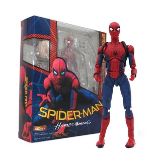 spider man homecoming the spider man simple style & herioc action pvc figura de acción coleccionable modelo de juguete 14cm