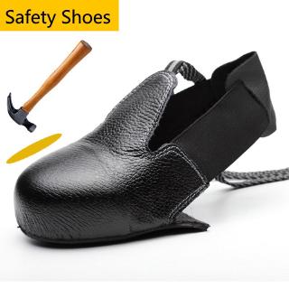 Anti-Aplastamiento de los hombres de acero del dedo del pie de trabajo zapatos de seguridad cubierta de sitios de construcción visitante zapatos de seguridad temporal zapatos para hombres