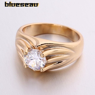 [blueseau] j0538-j-b-7.75 anillo de circonita real aristocrática moda