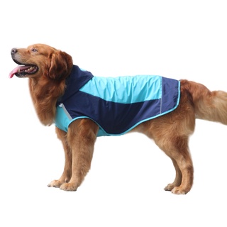 Color a juego capa grande perro impermeable al aire libre transpirable perro cáscara chaqueta cruzado suministros para mascotas (5)