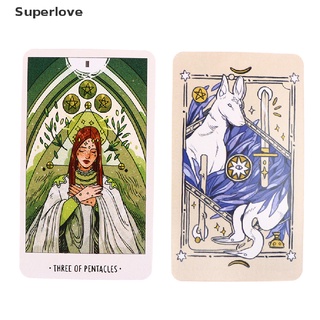 Superlove White Numen Tarot Cards Prophecy Divination Deck Party Entertainment Board Game .