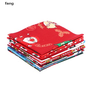 fang 20pcs 25x25cm tela de algodón de navidad tela de costura para patchwork diy hecho a mano. (1)