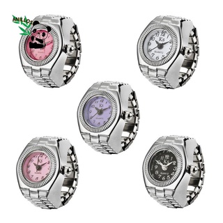 anillos simple vintage estilo pareja anillo coreano moda anillo reloj en forma de reloj pulsera para hombres y mujeres estilo harajuku personalidad/multicolor