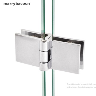marrybacocn clip bilateral hogar fácil instalación abrazadera de vidrio zinc durable gabinete bisagra co (9)