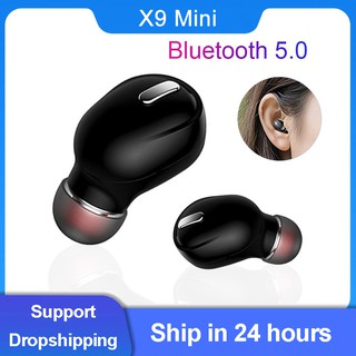 X9 Mini 5.0 Bluetooth Sports Headphones / Stereo Hands-free Wireless Microphone Headset For Xiaomi All Phones