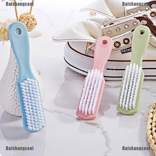 Bsc Clean cepillo de plástico pequeñas cerdas suaves lavar ropa zapatos cepillo Baishangcool