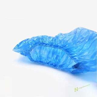 100 pzs fundas impermeables de plástico desechables para zapatos de lluvia/cubiertas para botas (8)