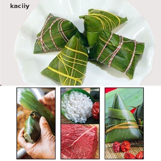 kaciiy hojas de bambú seco puro natural zongzi pegajoso arroz bola de masa 100% orgánico 50pcs co (1)