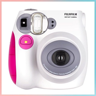 Gran venta Fujifilm Mini cámara De película instantánea 7s con Flash Automático Foco fijo Manual
