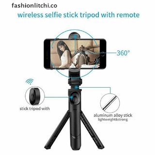 【litchi】 4 in 1 Wireless Universal Selfie Stick Tripod Extendable Remote Camer 【CO】