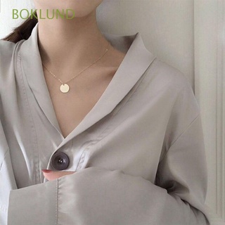 boklund collar minimalista ol clavícula cadena gargantilla cadena bijoux elegante oro/plata color para mujer joyería/multicolor