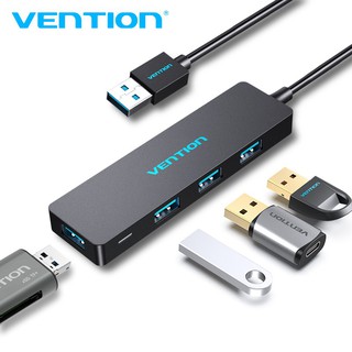 Vention Hub USB múltiple divisor USB de 4 puertos de alta velocidad USB Hub OTG impresora para ordenador portátil PC USB C Hub