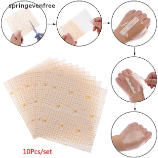 spef 10pcs 14*16cm adhesivo vendaje de heridas vendaje cinta de fijación de primeros auxilios libre