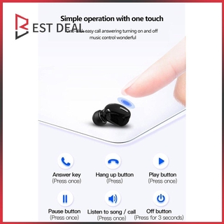 X9 Mini 5.0 Auriculares Bluetooth Deporte Gaming Con Micrófono Inalámbricos Manos Libres Estéreo Para Xiaomi Todos Los Teléfonos (5)