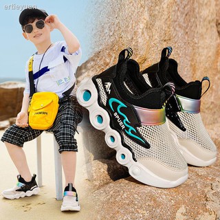 Zapatos para niños, niños zapatos deportivos, verano 2021, malla, transpirable, mediano y grande zapatos netos para niños, zapatos casuales para niños, una sola red de pedales (7)