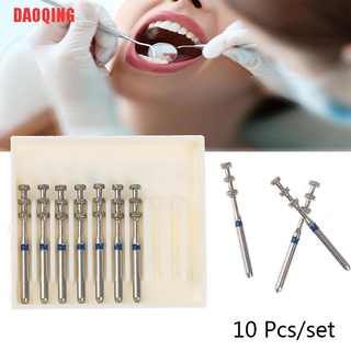 DAOQING 10 pzs Burs dentales de diamante para marcaje de profundidad de grano medio de alta velocidad (1)